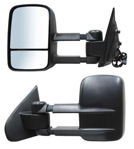 [ELCPU14EL2] ESPEJO CHEVROLET PU 14-17 / SIERRA ELECT TEXT C/DESEMP C/DIRECC TELESCOPICO IZQ TW