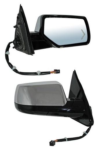 [ELCPU14ER7] ESPEJO CHEVROLET PU 14-18 ELECT C/DESEMP C/MEM C/LUZ INF C/DIRECC CROM DER