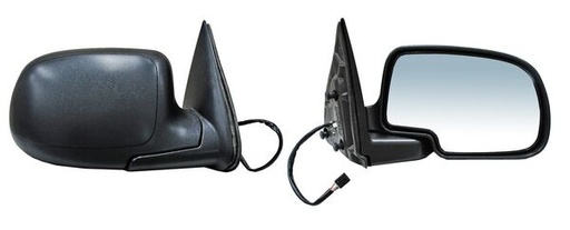 [CHPU99ESPTXDEER] ESPEJO CHEVROLET PU DE 1999 AL 2006 NEG TETX ELECT C/DESEMP C/LUZ INF DER