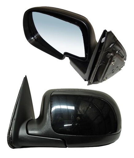 [CHPU99ESPLSL] ESPEJO CHEVROLET PU DE 1999 AL 2006 S/CONT NEG LISO IZQ (3524) TW