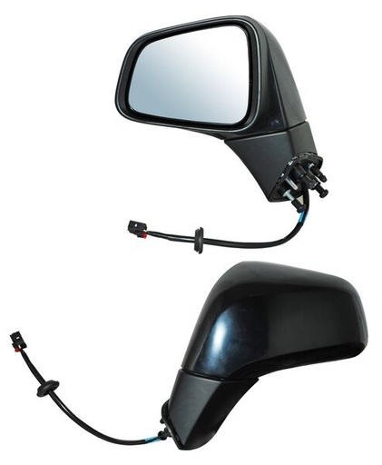 [ELCTX17EL1] ESPEJO CHEVROLET TRAX 17-20 ELECT P/PINT BASE NEG C/DESEMP IZQ TW