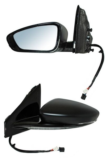 [ELD2015EL1] ESPEJO CHRYSLER 200 15-18 ELECT P/PINT C/DESEMP C/MEM C/DIRECC IZQ TW