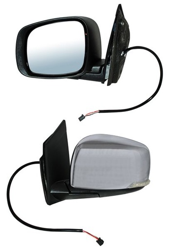 [CHCAR08ECDCL] ESPEJO CHRYSLER CARAVAN/ TOWN & COUNTRY DE 2008 AL 2019 ELECT C/DESEMP C/DIRECC CROM PREMIUM/LIMITED/TOURING V6 6CILS 3.6L 4 PTAS IZQ TW