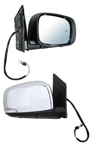 [09023-1T1] ESPEJO DODGE CARAVAN/ TOWN & COUNTRY 08-19 ELECT CROM C/DESEMP C/DIRECC C/SENSOR PUNTO CIEGO AUTOABATIBLE DER TW