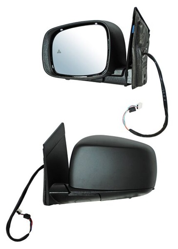 [09023-2Q2] ESPEJO DODGE CARAVAN/ TOWN & COUNTRY 08-19 ELECT LISO C/DESEMP C/SENSOR PUNTO CIEGO IZQ TW