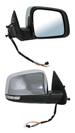 [ELDDU12ER1] ESPEJO DODGE DURANGO 11-20 ELECT C/DESEMP C/DIRECC CROM C/MEM CITADEL/ GT/ SXT/ SPECIAL SERVICES/ LIMITED/ RALLYE/ EXPRESS/ CREW LUXE/ CREW PLUS/ RT/ SRT DER