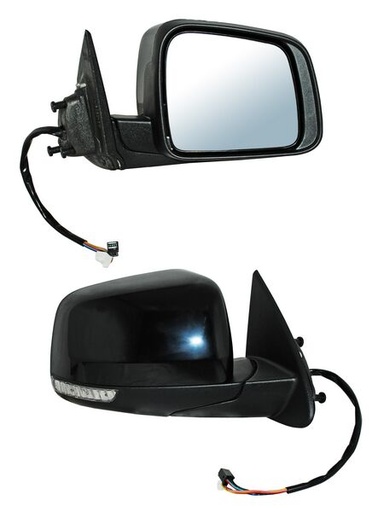 [ELDDU12ER2] ESPEJO DODGE DURANGO 11-20 ELECT C/DIRECC C/MEM P/PINT C/DESEMP CITADEL/ GT/ SXT/ SPECIAL SERVICES/ LIMITED/ RALLYE/ EXPRESS/ CREW LUXE/ CREW PLUS/ RT/ SRT DER