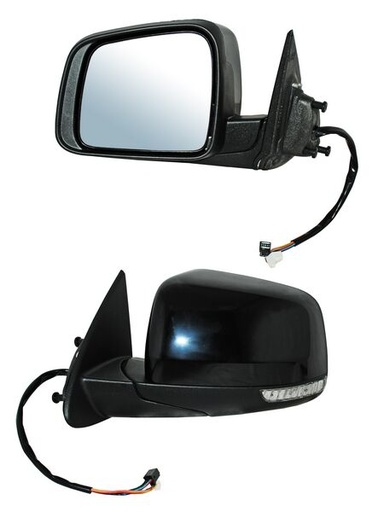 [ELDDU12EL2] ESPEJO DODGE DURANGO 11-20 ELECT C/DIRECC C/MEM P/PINT C/DESEMP CITADEL/ GT/ SXT/ SPECIAL SERVICES/ LIMITED/ RALLYE/ EXPRESS/ CREW LUXE/ CREW PLUS/ RT/ SRT IZQ TW