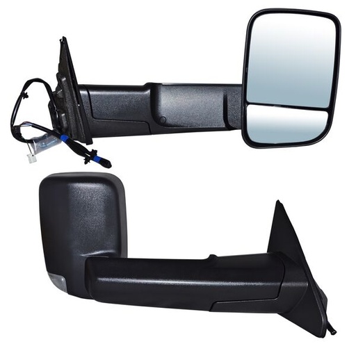 [ELDPU19ER] ESPEJO DODGE PU 19-20 RAM LINEA NVA ELECT TEXT C/DIRECC C/LUZ INF DER TW