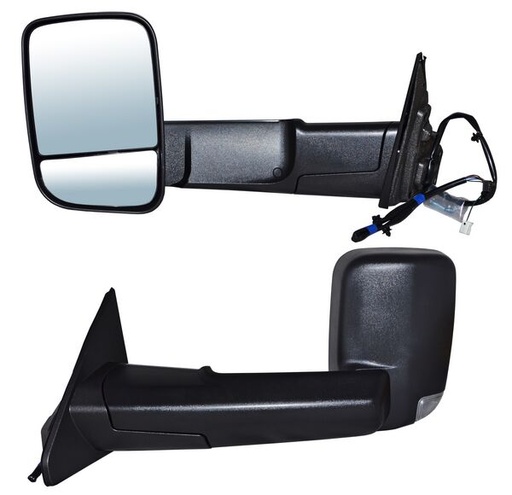 [ELDPU19EL] ESPEJO DODGE PU 19-20 RAM LINEA NVA ELECT TEXT C/DIRECC C/LUZ INF IZQ TW