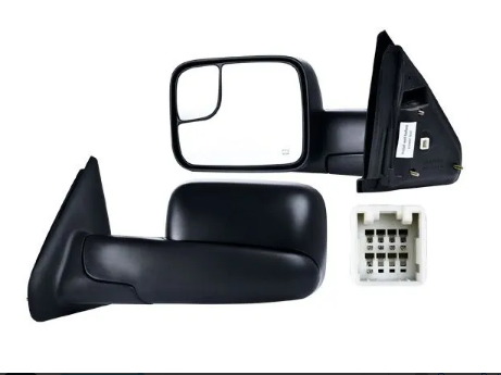 [DORA02ESL] ESPEJO DODGE RAM DE 2002 AL 2009 ELECT C/DESEMP TELESCOPICO TEXT 5 PINES V/LARAMIE/SLT/ST/SXT V6/V8 6/8 CIL 5.7/5.9/6.7L 2/4 PTAS IZQ *A