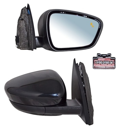 [ELFEC20ER1] ESPEJO FORD ESCAPE 20-21 ELECT P/PINT C/SENSOR PUNTO CIEGO C/DESEMP DER TW