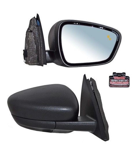 [ELFEC20ER] ESPEJO FORD ESCAPE 20-21 ELECT TEXT C/SENSOR PUNTO CIEGO DER TW