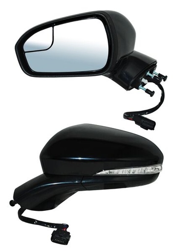 [ELFFU17EL] ESPEJO FORD FUSION 18-20 ELECT C/DESEMP C/DIRECC C/MEM C/LUZ INF P/PINT SE/PLATINUM/TITANIUM/SPORT IZQ