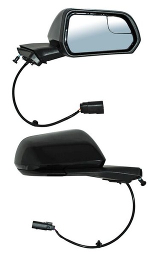 [ELFMU15ER] ESPEJO FORD MUSTANG COUPE / CONVERTIBLE 15-19 ELECT C/PUNTO CIEGO P/PINT SHELBY GT350 DER
