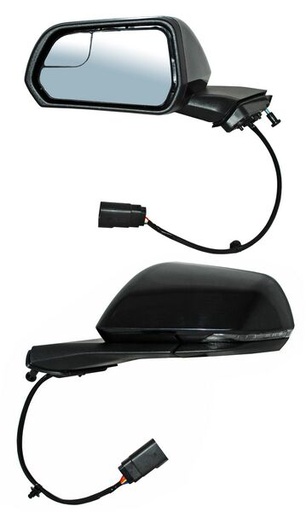 [ELFMU15EL1] ESPEJO FORD MUSTANG COUPE / CONVERTIBLE 15-19 ELECT P/PINT C/PUNTO CIEGO C/DIRECC IZQ TW