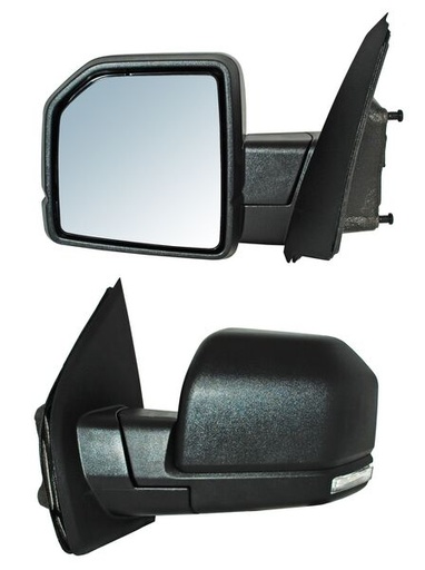 [ELFPU15EL4] ESPEJO FORD PU / F150 15-20 ELECT C/DESEMP C/DIRECC C/LUZ INF LED C/SENSOR TEXT KING RANCH/LARIAT CREW/LIMITED/PLATINUM/RAPTOR IZQ TW