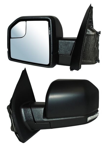 [ELFPU15EL] ESPEJO FORD PU / F150 15-20 ELECT C/DESEMP C/DIRECC C/MEM C/LUZ INF LED C/PUNTO CIEGO AUTOABATIBLE P/PINT KING RANCH/LIMITED/LARIAT IZQ TW