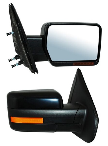 [ELFPU09ER7] ESPEJO FORD PU 09-14 ELECT AUTOABATIBLE C/DESEMP C/DIRECC C/MEM C/LUZ INF P/PINT C/PUNTO CIEGO SVT/LARIAT/FX4/FX2/PLATINUM/KING RANCH/LIMITED/XL/XLT/STX DER TW