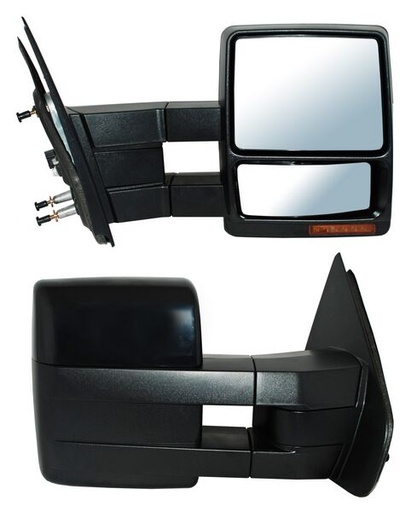 [ELFSD08ER2] ESPEJO FORD SUPER DUTY 08-16 P/PINT ELECT C/DESEMP C/DIRECC C/LUZ INF TELESCOPICO DER