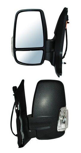 [ESFO-TR14-ELTD2] ESPEJO FORD TRANSIT 2014 AL 2017 CARGO/PASAJEROS ELECT TEXT C/DIRECC BCA C/DESEMP IZQ TW