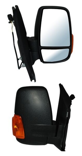 [ELFTR14R1] ESPEJO FORD TRANSIT 15-17 S/CONT C/DIRECC AMBAR TEXT VAN/CHASIS/PASAJ DER