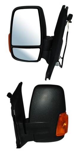 [ELFTR14L1] ESPEJO FORD TRANSIT 15-17 S/CONT C/DIRECC AMBAR TEXT VAN/CHASIS/PASAJ IZQ