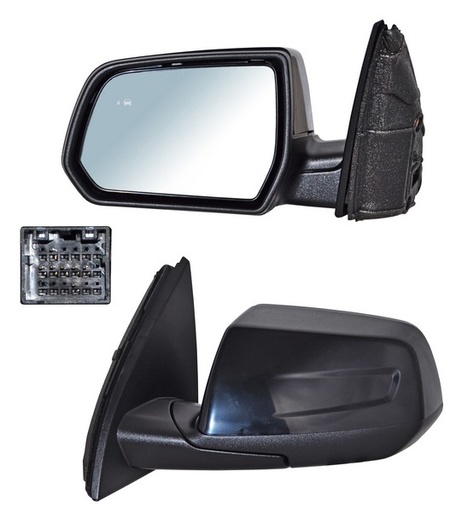 [ELCAC17EL1] ESPEJO GMC ACADIA/ DENALLI 17-20 ELECT P/PINT C/DESEMP C/SENSOR PUNTO CIEGO 7 PINES IZQ TW