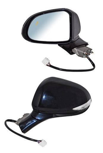 [ELHDSF19EL] ESPEJO HYUNDAI SANTA FE 19-20 ELECT P/PINT C/DIRECC C/SENSOR PUNTO CIEGO C/LUZ INF C/DESEMP DER TW