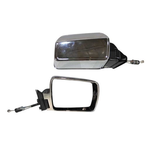 [JECHE84ESPCRMR] ESPEJO JEEP CHEROKEE DE 1984 AL 1996 C/CONT CROM SE/LAREDO/BASE/SPORT/LIMITED DER (3589) *A