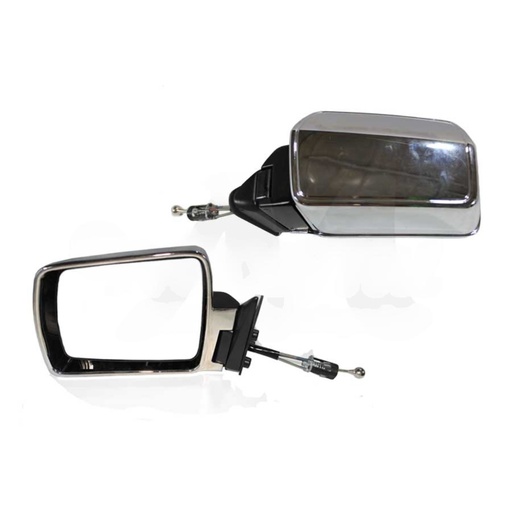 [JECHE84ESPCRML] ESPEJO JEEP CHEROKEE DE 1984 AL 1996 C/CONT CROM SE/LAREDO/BASE/SPORT/LIMITED IZQ (3588) *A