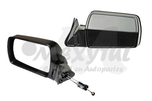 [JECHE84ESPML] ESPEJO JEEP CHEROKEE 84-96 SE/LAREDO/BASE/SPORT/LIMITED C/CONT MAN NEG IZQ (3598) TW