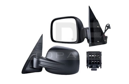 [JELIB02ESPTXEL] ESPEJO JEEP LIBERTY 02-07 RENEGADE/SPORT/LIMITED ELECT IZQ CORRUGADO 5 PINES (3606) TW *R