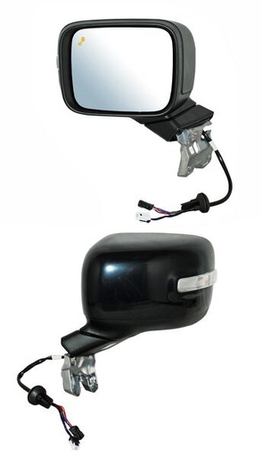[ELJRE15EL2] ESPEJO JEEP RENEGADE 15-19 ELECT P/PINT C/DIRECC C/DESEMP C/SENSOR PUNTO CIEGO IZQ TW