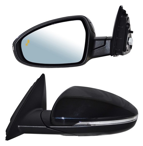 [ELKFO19EL1] ESPEJO KIA FORTE 19-20 ELECT P/PINT C/DESEMP C/DIRECC C/SENSOR PUNTO CIEGO AUTOABATIBLE IZQ TW