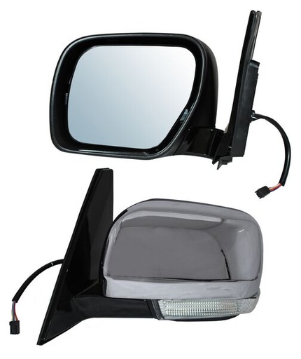 [MIMO09ESECRCAL] ESPEJO MITSUBISHI MONTERO 09-14 ELECT CROM C/DIRECC AUTOABATIBLE IZQ TW