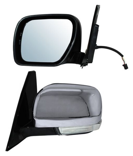 [ELMTMO09ECR1] ESPEJO MITSUBISHI MONTERO 10-14 ELECT AUTOABATIBLE C/DIRECC CROM DER TW