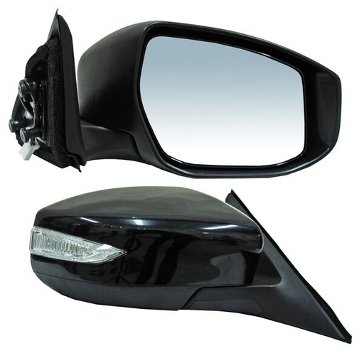 [NIALT13ESPER] ESPEJO NISSAN ALTIMA 13-16 BASE/S/SL/SR/SV/SENSE/ADVANCE/EXCLUSIVE ELECT LISO C/DIRECC C/DESEMP DER (128553)