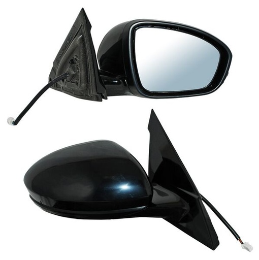 [ELNAL19ER1] ESPEJO NISSAN ALTIMA 19-20 ELECT P/PINT BASE NEG C/DIRECC C/DESEMP DER TW