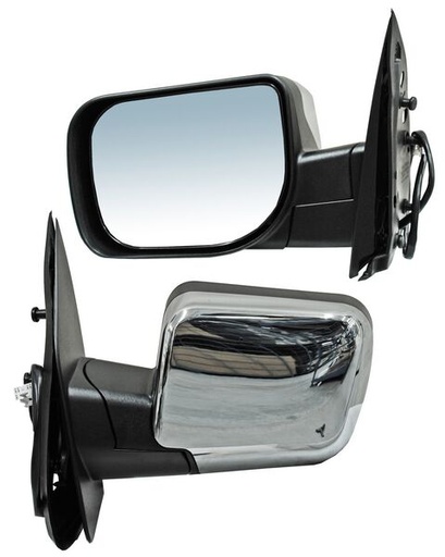[NIARM04ESPCRDEL] ESPEJO NISSAN ARMADA/ TITAN 04-15 LE/XE/SL/SV/SE/SE OFF-ROAD/PRO-4X/PLATINUM ELECT CROM C/DESEMP IZQ (120440) TW 