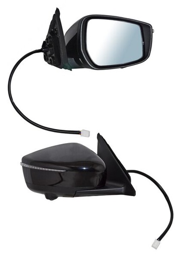 [ELNKI17ER1] ESPEJO NISSAN KICKS 17-20 ELECT P/PINT C/DIRECC C/CAM C/DESEMP DER TW