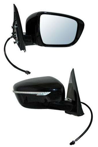 [ELNPA17EDR] ESPEJO NISSAN NPATHFINDER 17-18 ELECT C/DIRECC C/DESEMP DER TW