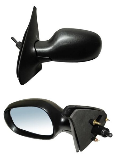 [NIPLA02ESPTXML] ESPEJO NISSAN PLATINA/ CLIO DE 2002 AL 2010 C/CONT MAN TEXT IZQ (128236) TW