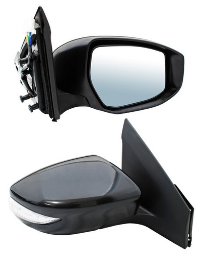 [NISE116ESECDR] ESPEJO NISSAN SENTRA DE 2016 AL 2019 SENSE/ADVANCE/SV/S/SL/SR ELECT C/DIRECC DER