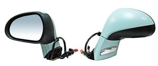 [PE30809ESPDEL] ESPEJO PEUGEOT 308 2013 AL 2022 ELEC LISO ABATIBLE C/DESEMP IZQ (130496)