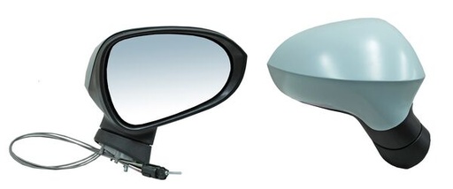 [SEIBI10ESPMR] ESPEJO SEAT IBIZA 2010 AL 2016 C/CONT MAN LISO DER (131943)