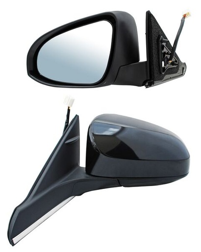 [TOCAM15ESPDEL] ESPEJO TOYOTA CAMRY 15-17 XSE/XLE/SE/LE/HYBRID ELECT LISO C/DESEMP IZQ (135869)