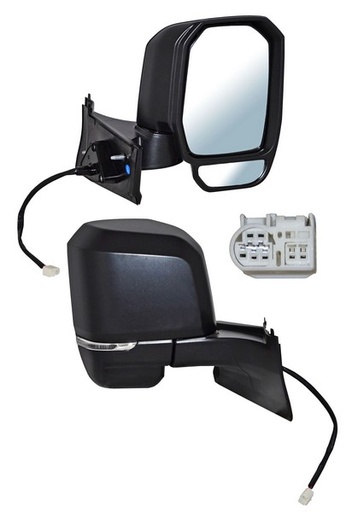 [ELTHI20ER1] ESPEJO TOYOTA HIACE 20-21 ELECT P/PINT C/DIRECC AUTOABATIBLE DER TW