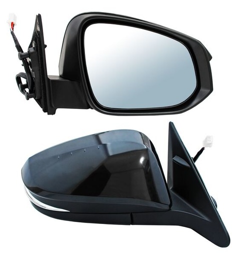 [TOHIG14ESPDER] ESPEJO TOYOTA HIGHLANDER 14-16 LIMITED/XLE/LE/HYBRID ELECT LISO C/DESEMP C/DIRECC DER (135879)