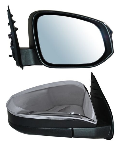 [ELTPU16CR] ESPEJO TOYOTA HILUX 16-21 S/CONT CROM 2WDD/4X4/SR/BASE DER